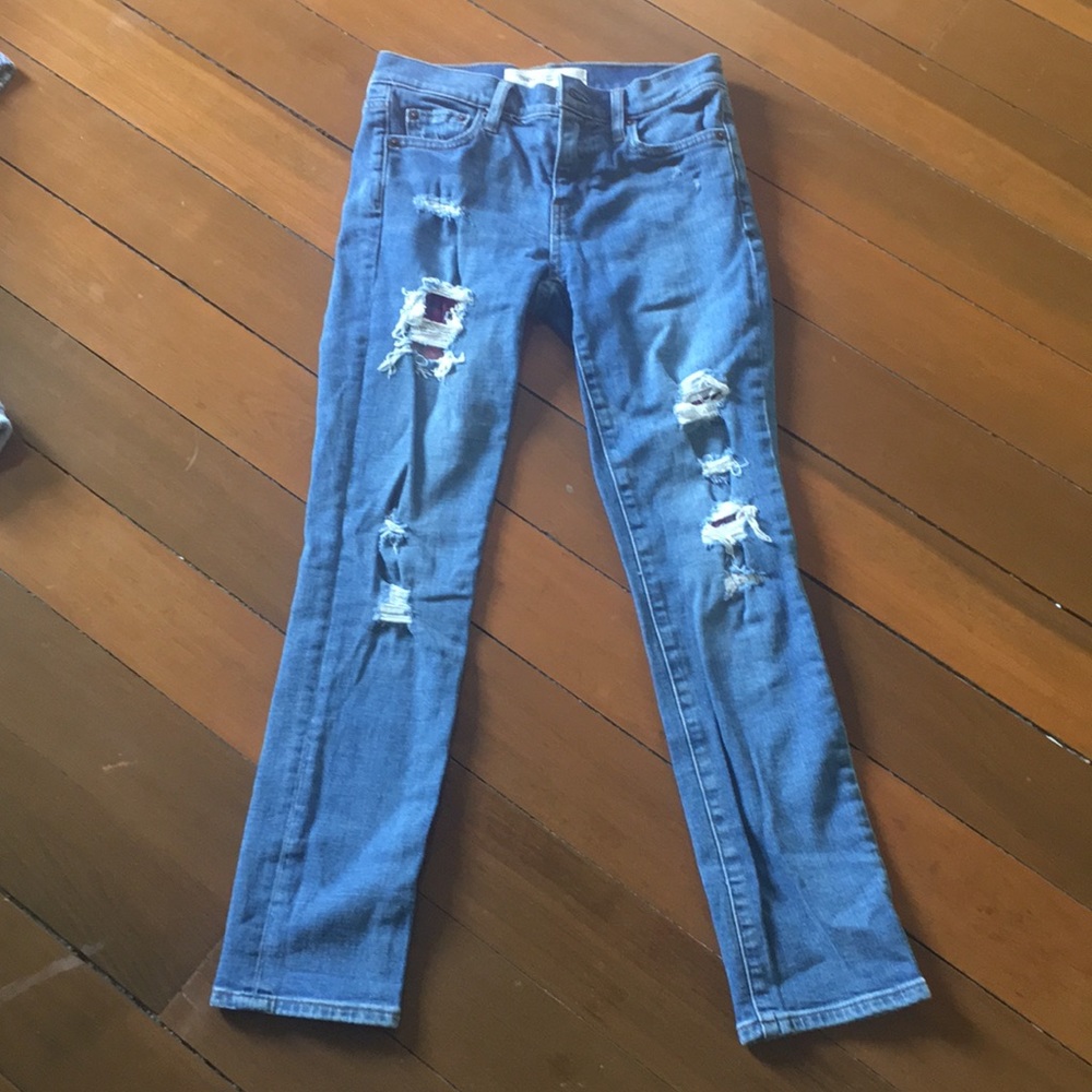 GAP ripped jeans